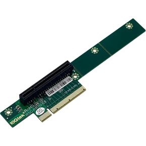 PCI-Express 16x Riser Card 2 Slot 270-Degree R-Angle Riser Adapter Card for 1U 2U, RS44SR-2(210)