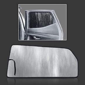 Custom Fit Front Seat Side Windows (2pcs) Sun Shade for Hyundai Santa Cruz SE SEL Truck, 2022 2023 2024, Insulated Window Sunshade Privacy Accessories Blockout UV Reflector Protection (Made in USA)