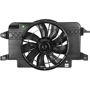 DNA MOTORING OEM-RF-0142 Factory Style Radiator Cooling Fan Assembly Cooling Efficiency Improved Direct Replacement [Compatible with 1994-2002 SC Coupe/ 1994-2002 SL Sedan / 1994-2001 SW Wagon] Black