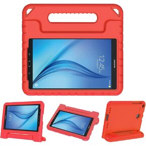 BMOUO Kids Case for Samsung Galaxy Tab E 8.0 inch - EVA ShockProof Case Light Weight Kids Case Super Protection Cover Handle Stand Case for Kids Children for Samsung Galaxy TabE 8-inch Tablet - Purple