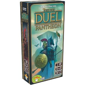 7 Wonders Duel Pantheon Board Game EXPANSION | 2 Player Game | Strategy Board Game | Civilization Board Game for Game Night | Board Game for Couples | Ages 10+ | Made by Repos Production