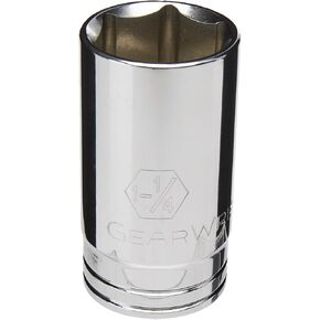 GEARWRENCH 1/2" Drive Deep SAE Socket 1-1/4", 6 Point - 80685