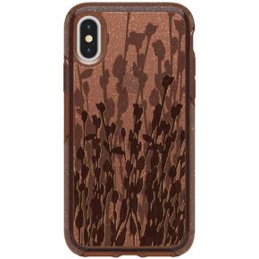 OtterBox Symmetry Series Case for iPhone Xs & iPhone X - Non-Retail Packaging - Wood You Rather