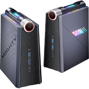 ACEMAGIC [كمبيوتر ألعاب] كمبيوتر صغير 12TH Core i9-12900H، أجهزة كمبيوتر صغيرة بسعة 32 جيجابايت DDR4 و512 جيجابايت SSD (14 نواة/20 خيط/24 ميجابايت ذاكرة تخزين مؤقت/ما يصل إلى 5.0 جيجاهرتز)، WiFi6/BT5.2/مراوح مزدوجة/RGB/وضع متعدد /4K@60 هرتز in Kuwait