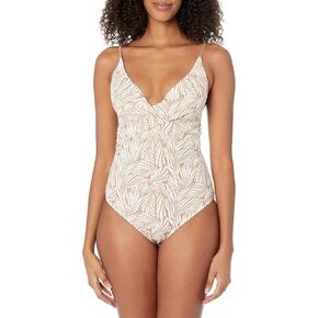 Skye Women's Standard Dorothy Drape Front V-Neck One Piece Swimsuit