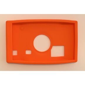 Orange - HuntProof DriveTrack 71 Silicone Case with Screen Protector