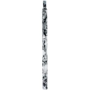 United Pacific 21940 9" Skull Pattern Shifter Shaft Extension