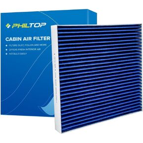 فلتر هواء كابينة PHILTOP CF10134، بديل لـ ILX، MDX، RDX، RL، RLX، TL، TLX، TSX، ZDX، Accord، Accord Crosstour، Civic، Crosstour، CR-V، Odyssey، Passport، Pilot، Ridgeline