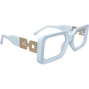 Fashion Rectangular Trendy Sunglasses Women Men Retro 90s