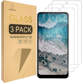 Mr.Shield [3-Pack] Designed For Nokia X100 [Tempered Glass] [Japan Glass with 9H Hardness] Screen Protector with Lifetime Replacement