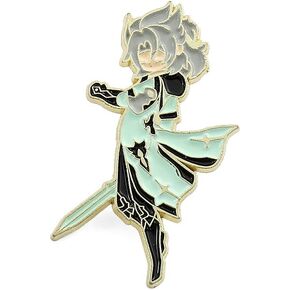 Game Genshin Enamel Pin Kaeya Alberich Figure Lapel Badge Brooch Cute Anime Clothes Backpack Scarf Accessories Gifts for Women Men Jewelry