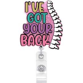 Retractable Glitter Badge Reel with Clip, ID Card Badge Holder Gift for Nurses Doctors Pharmacy Worker Nursing Student Healthcare Social Worker (Medicine Bottle) in Kuwait