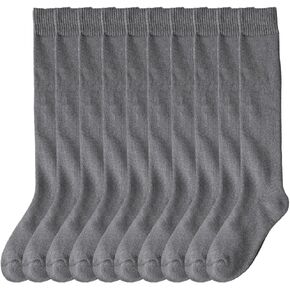 JINSHI 10 Pair Men's Thermal Socks Soft Cotton Knee High Warm Winter Socks Cold Weather Socks
