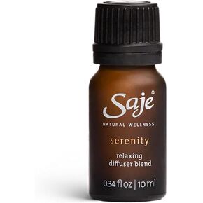 Saje Serenity Diffuser مزيج من الزيوت العطرية للعلاج العطري، زيوت عطرية نقية من الدرجة العلاجية للناشرين للمنزل والعلاج النباتي (0.34 أونصة سائلة) in Saudi Arabia