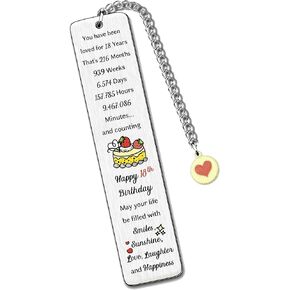 10th Birthday Bookmarkers Love Reminder Bookmark Sister Brother Bestie Friend Best Wishes Keepsake Teens Birthday Gift Son Daughter May your life be filled with Smiles Sunshine Love Laughter Happiness