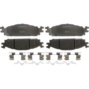 ACDelco Silver 14D1508CHF1 Ceramic Front Disc Brake Pad Set