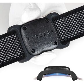 AirTag Dog Collar Holder - Waterproof & Dustproof | Ultra-Durable | The silicone buckle Collar-Friendly Apple Air Tag Case for Dogs and Cats | Three Sizes of Buckles | 2pack