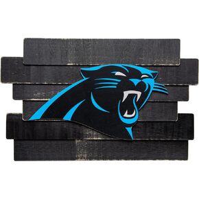 FOCO NFL Staggered Wood Logo Wall Sign