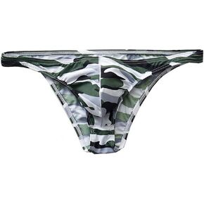 Mens Bikini Underwear Ice Silk Briefs