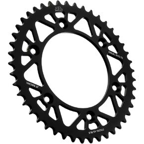 JT Sprockets JTA210.45BLK Black Racelite Anodized Aluminum 7075 T6 Rear Sprocket, Single