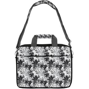 CowCow Tropical Floral Toucans 13"/16" Laptop Shoulder Bag Compatible with MacBook/Acer/Dell/HP Pavillion