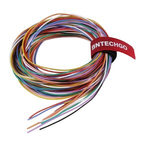 BNTECHGO 18 Gauge Silicone Wire Kit 10 Color Each 5 ft Flexible 18 AWG Stranded Tinned Copper Wire