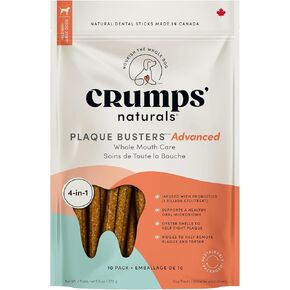 Crumps' Naturals Plaque Busters Advanced - Whole Mouth Care Dental Sticks 9.5oz