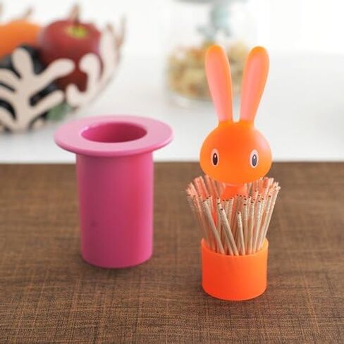 Alessi Magic Bunny Toothpick Holder, Green in Saudi Arabia