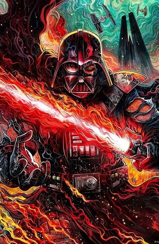 gblkbhl مجموعات الرسم الفني الماسي للبالغين والمبتدئين، 5D Star DIY Wars Cartoon Cross Stitch Kit، الحرف اليدوية الكاملة للأطفال ديكور جدار المنزل هدية نقاط الماس 12 "× 16" in Saudi Arabia
