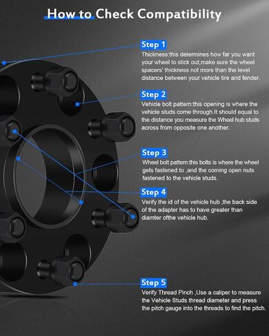 ECCPP 4X 2 inch Hubcentric Wheel Spacers 6 Lug 6x5.5 to 6x5.5 6x139.7mm to 6x139.7mm 78.1 Hub Bore 14x1.5 Fits for Silverado 1500 for Suburban 1500 for Tahoe for Sierra 1500 in Saudi Arabia