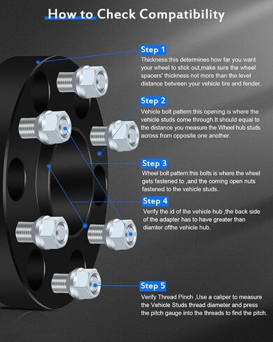 ECCPP 4X 2 inch Hubcentric Wheel Spacers 6 Lug 6x5.5 to 6x5.5 6x139.7mm to 6x139.7mm 78.1 Hub Bore 14x1.5 Fits for Silverado 1500 for Suburban 1500 for Tahoe for Sierra 1500 in Saudi Arabia