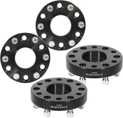 ECCPP 4X 2 inch Hubcentric Wheel Spacers 6 Lug 6x5.5 to 6x5.5 6x139.7mm to 6x139.7mm 78.1 Hub Bore 14x1.5 Fits for Silverado 1500 for Suburban 1500 for Tahoe for Sierra 1500 in Saudi Arabia