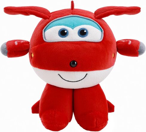 Super Wings 7" Dizzy Plush, Soft Cuddly Plushies, Premium Plush Toys for Toddlers & Children, Kids Toys for Boys and Girls Ages 0+, Gifts for Christmas, Birthday, Preschool Play, Pink in Saudi Arabia