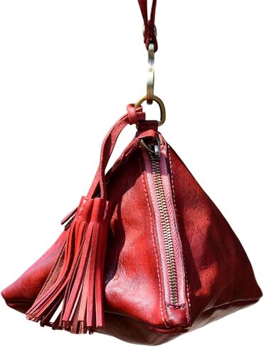 Genuine leather - Retro Medieval - Cowhide Purse Coin Purse Coin Pouch Coin Holder Change Purse for Women & Men Wristlet Wallets for Women Keychain Wallet Mini Wallet (Brown) in Saudi Arabia