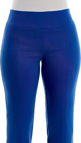 Zac & Rachel Women's Millennium Fabric Pull-On Slim Leg Pant, Surf The Web, 8P in Saudi Arabia