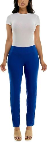 Zac & Rachel Women's Millennium Fabric Pull-On Slim Leg Pant, Surf The Web, 8P in Saudi Arabia