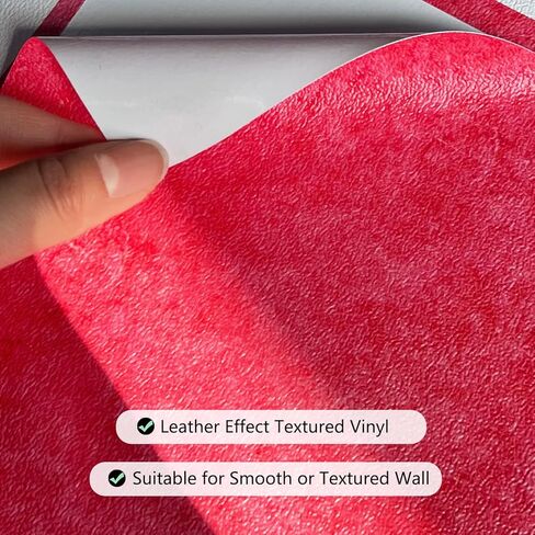 Colorful Vigor Rainbow Wall Sticker Peel and Stick, Leather Effect Textured Vinyl Rainbow Wall Art Decor, Pastel Rainbow Wall Mural Sticker for Girls Bedroom Kids Room Playroom Nursery Room in Kuwait