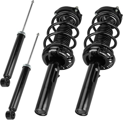 Complete Front and Rear Strut Shock Absorber Fit for AUDI A3/A3 Quattro 2006-2013, for Golf 2010-2014, for Jetta 2005-2010, for Passat/Rabbit, for CC 2009-2017, Replace for 172311, 5611 in Saudi Arabia