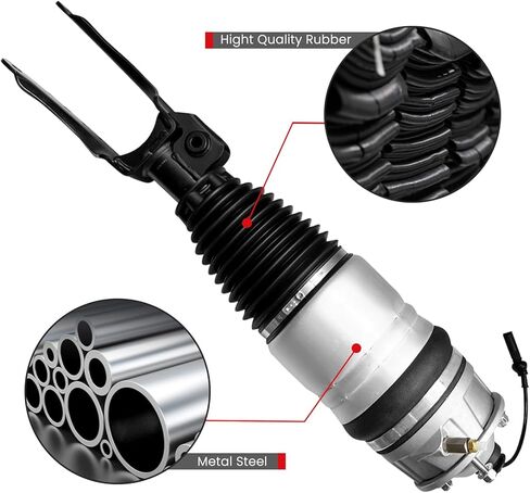 ممتص صدمات الهواء الأمامي الأيسر من VIGOR متوافق مع 2010-2018 Touareg 7P وAudi Q7 وPorsche Cayenne II 92A Car Air Strut، رقم استبدال OEM 7P6616039N in Kuwait