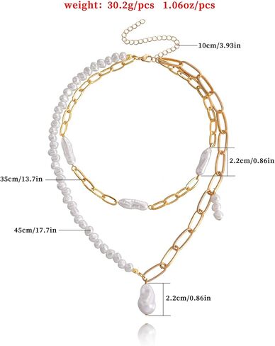 اللؤلؤ شل قلادة الباروك اللؤلؤ المختنق قلادة للنساء الطبيعية شل قلادة بوهو غير النظامية اللؤلؤ قلادة اليدوية صدف الترقوة قلادة الصيف الشاطئ المجوهرات in Kuwait