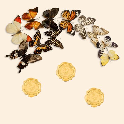 Chedin Wax Beads Nuggets for Wax Seal Stamp, 500 Piece Sealing Wax Beads, for Vintage Seal Lacquer and Letter, Invitations, Cards, Wine Package, Gift Wrapping (Antique Bronze) in Saudi Arabia