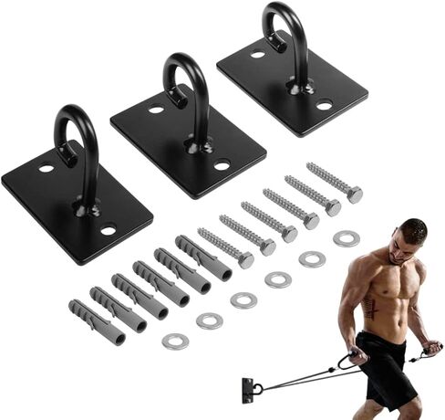 Yes4All Door Anchor Strap for Resistance Bands Exercises, Multi Point Anchor Gym Attachment for Home Fitness, Portable Door Band Resistance Workout Equipment, Easy to Install, Punch-Free, Nail-Free in Saudi Arabia