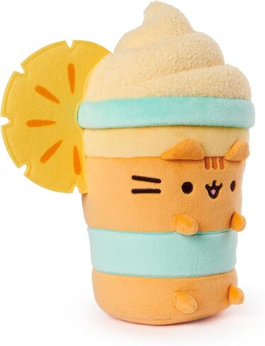 GUND Pusheen Watermelon Plush, Cat Stuffed Animal for Ages 8 and Up, Pink/Green, 6" in Saudi Arabia