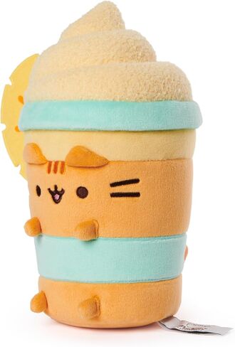 GUND Pusheen Watermelon Plush, Cat Stuffed Animal for Ages 8 and Up, Pink/Green, 6" in Saudi Arabia