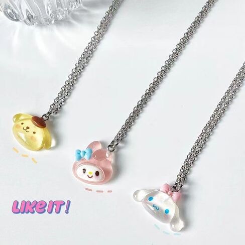 60PCS 3D Kawaii Cartoon Animal Charms Pendant Cute Charms DIY Pendants for Jewelry Making Necklace Earrings Keychains Bracelet, Mutiple Styles (C) in Saudi Arabia