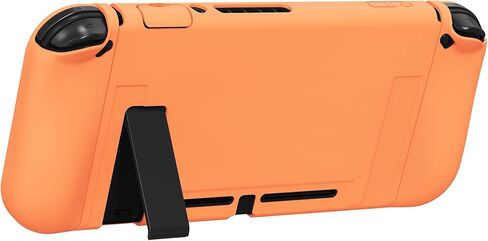 حافظة واقية ناعمة من PlayVital ZealProtect لجهاز Nintendo Switch، غطاء Joycon مرن وغطاء نحيف لجهاز Nintendo Switch مع واقي الشاشة ومقابض الإبهام وأغطية أزرار الاتجاه ABXY - أصفر عتيق in Kuwait