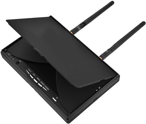 جهاز استقبال PUSOKEI FPV لطائرة FPV بدون طيار، 5.8 جيجا هرتز 40 قناة 7 بوصة شاشة LCD لاسلكية لطائرة FPV Quadcopter Drone in Saudi Arabia