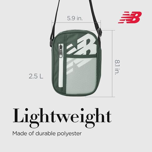New Balance Shoulder Bag, Core Performance Crossbody Purse for Men and Women in Saudi Arabia