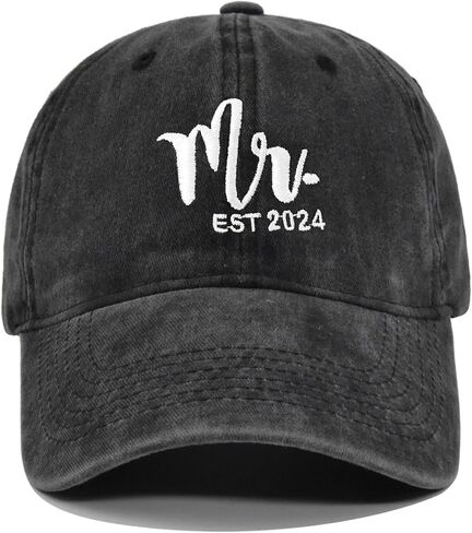 Mr and Mrs Hats Wedding Gifts Engagement Gifts for Couples, Mr and Mrs Gifts for Anniversary Newlywed Honeymoon in Saudi Arabia