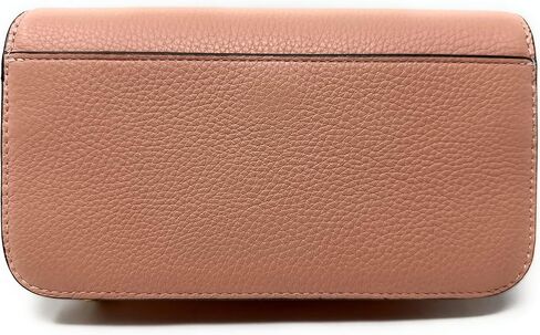 Tory Burch Women's Britten Pebble Chain Wallet W. Wristlet (Light Meadowsweet) in Saudi Arabia
